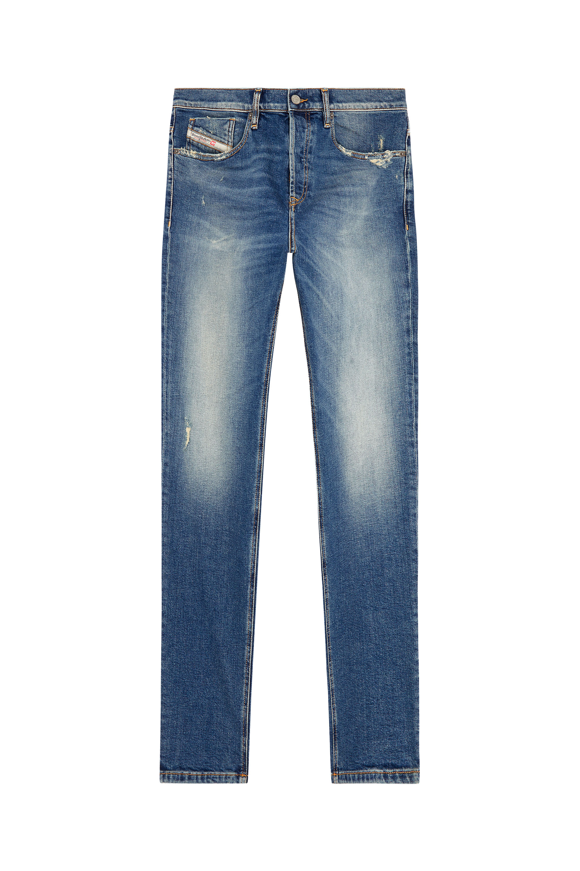 Diesel - Man's Regular Jeans 2005 D-Fining 09H45, Medium blue - 3