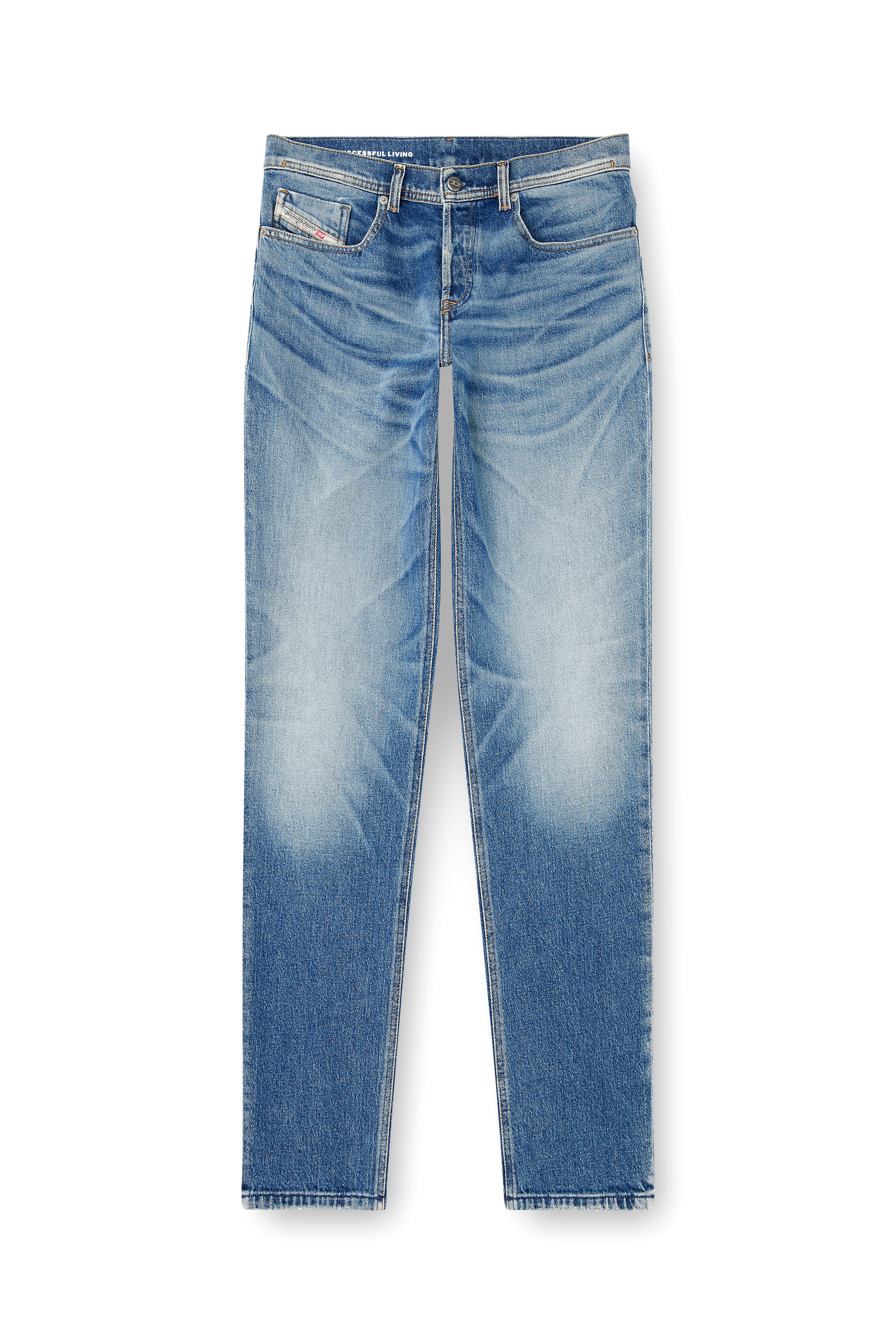 Diesel - Man's Regular Jeans 2023 D-Finitive 09M12, Medium blue - 3