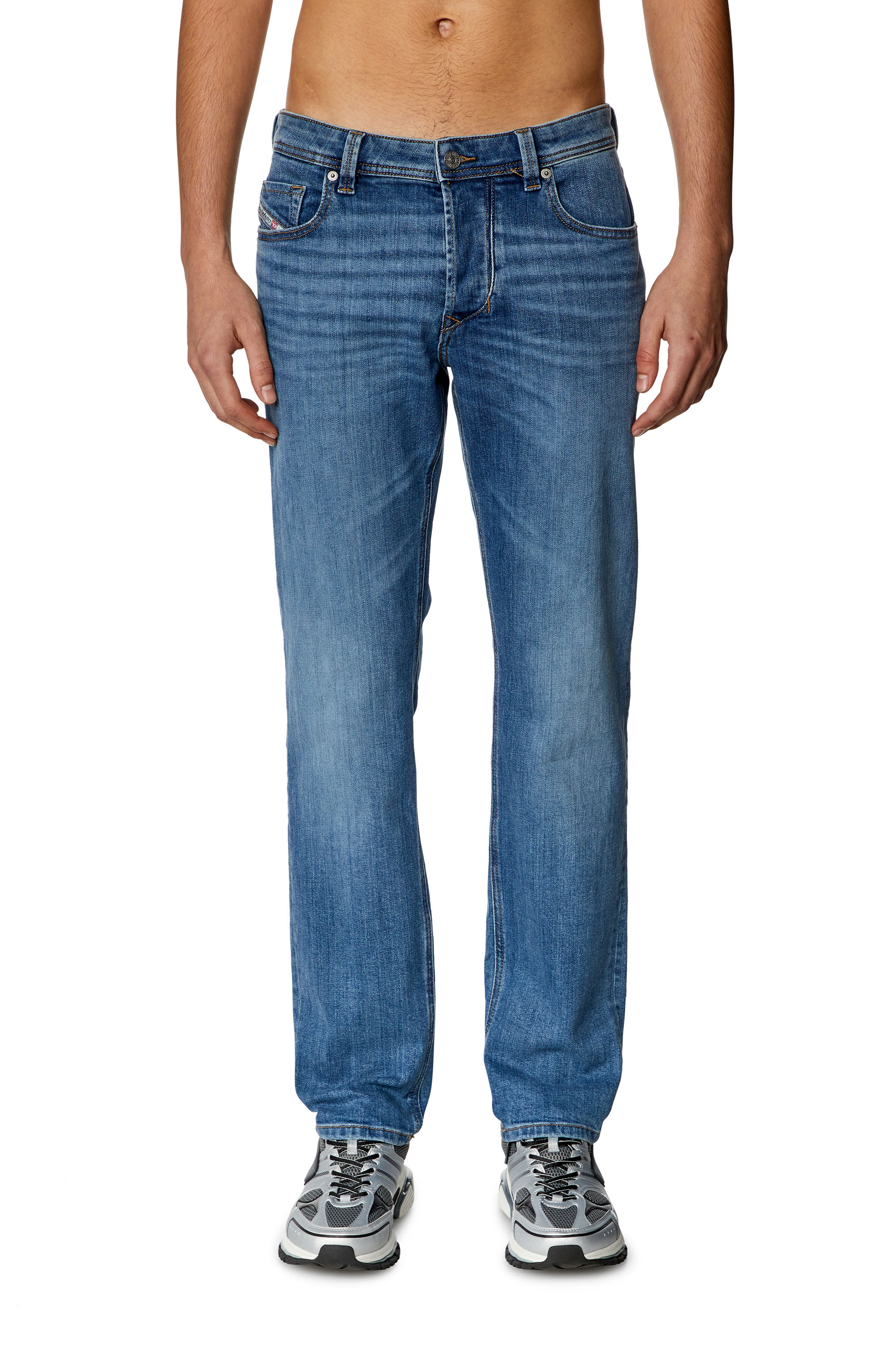 Diesel - Man's Regular Jeans 1986 Larkee-Beex 0KIAL, Light Blue - 1