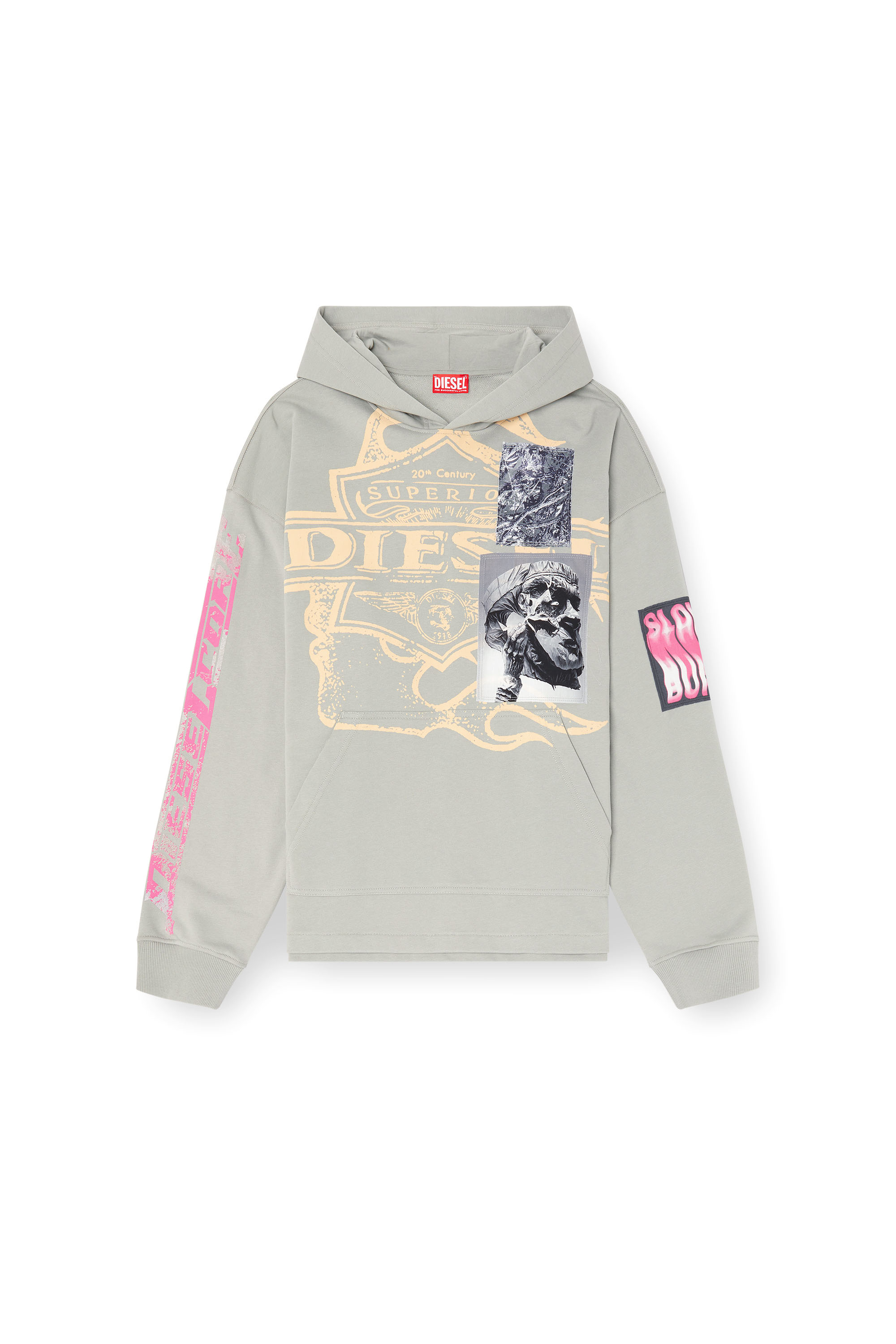 S-BAXT-HOOD-R1, Grey