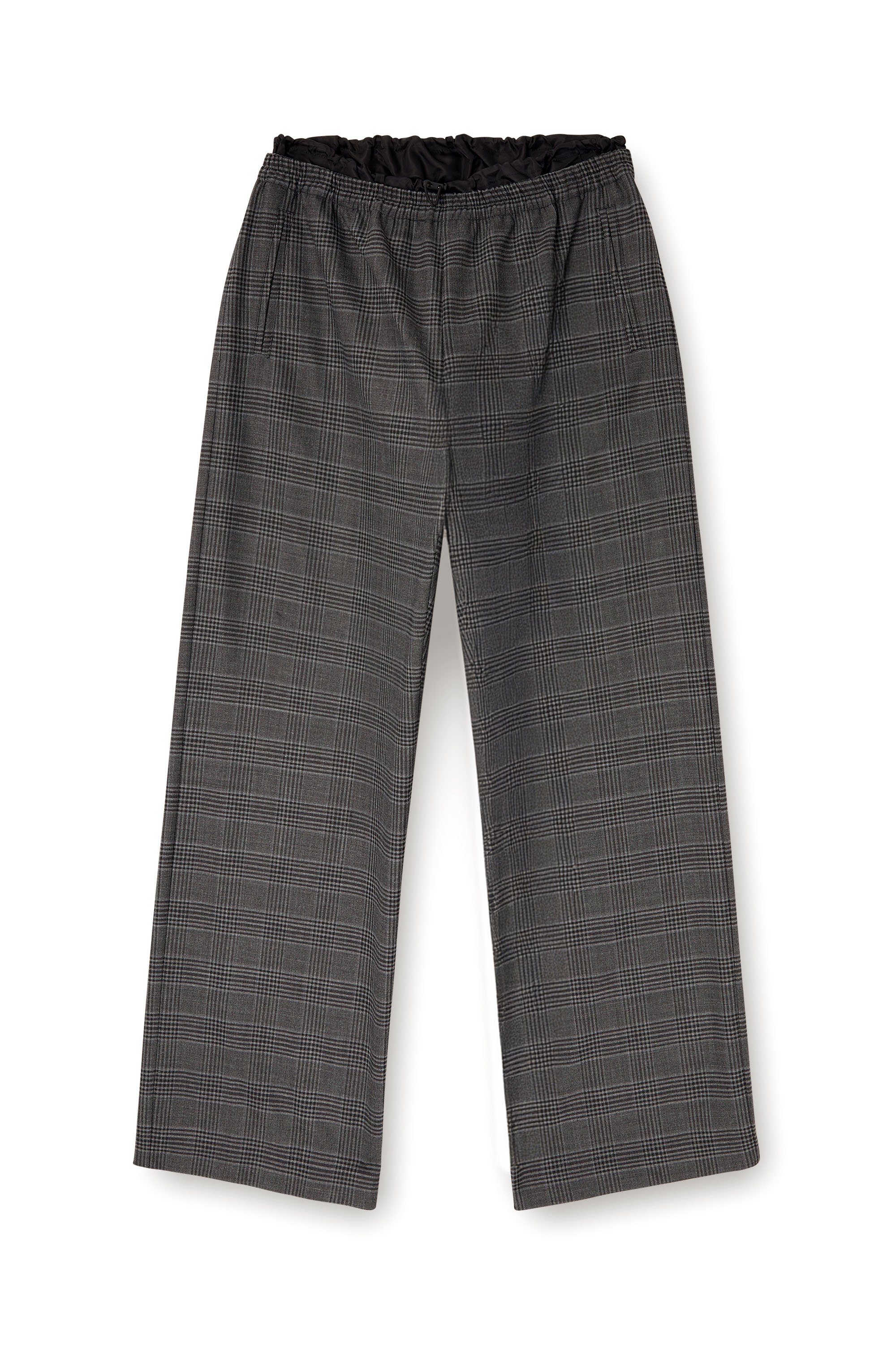 Diesel - P-YRITE, Woman's Wool pants with welt pockets in Black - 3