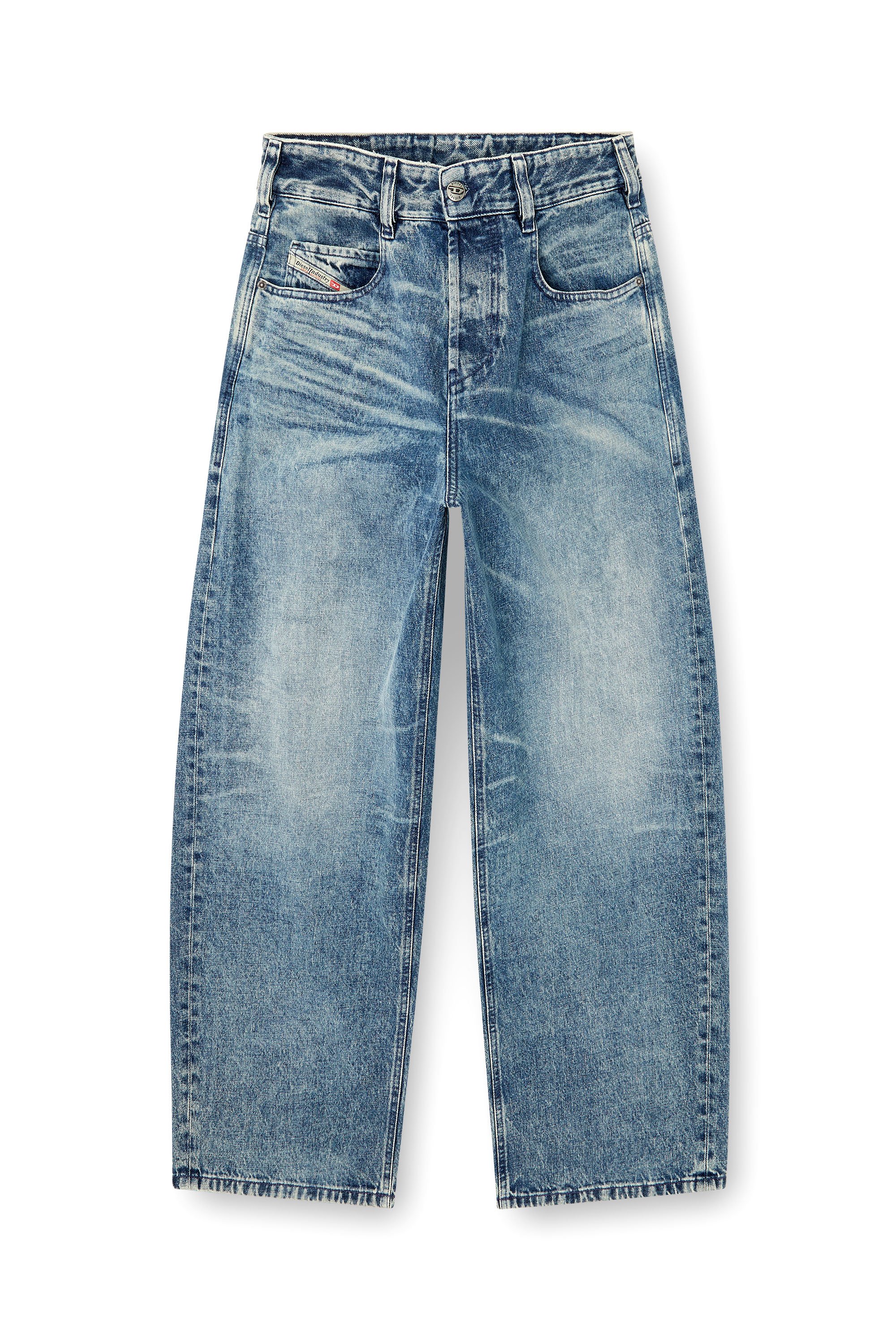 Diesel - Unisex's Relaxed Jeans 1997 D-Enim 007DA, Light Blue - 3