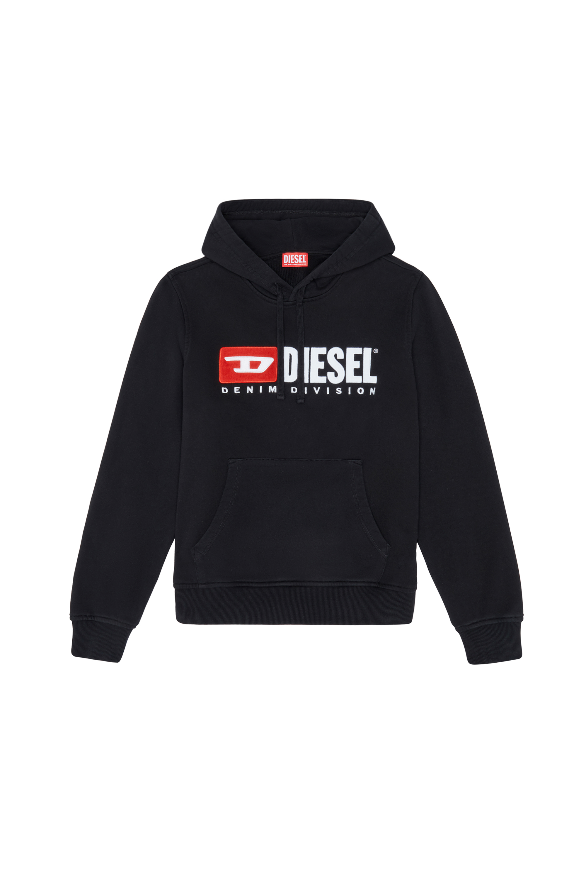 S-GINN-HOOD-DIV, Black