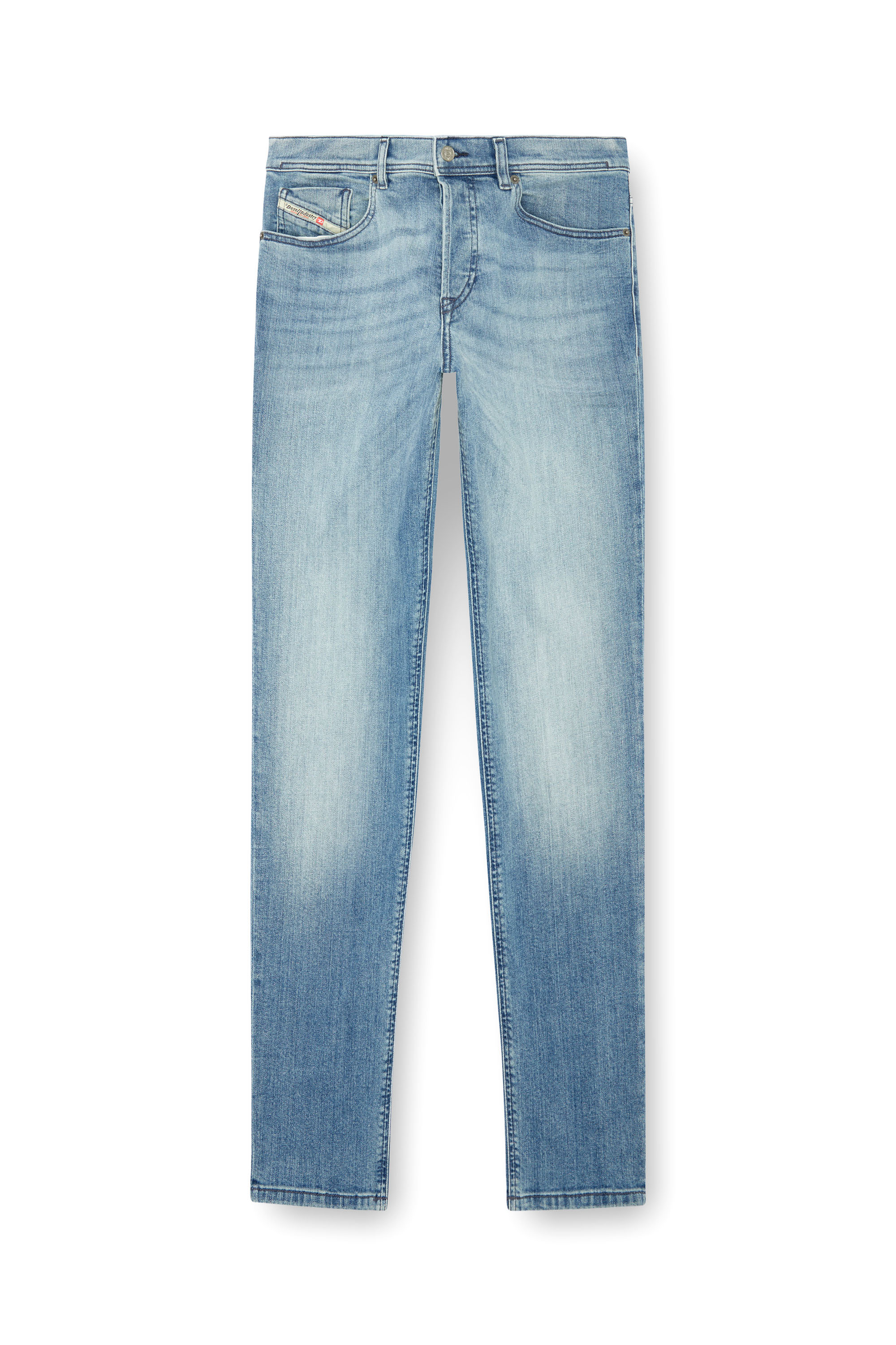 Diesel - Man's Regular Jeans 2023 D-Finitive 0GRDI, Light Blue - 3